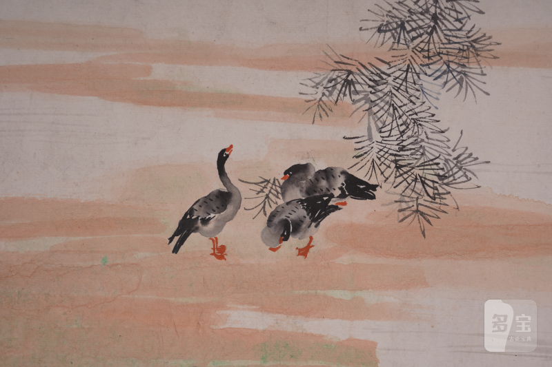 近现代 无 款芦雁册页 - 图3